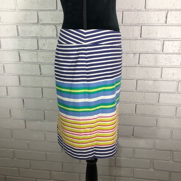 Ann Taylor Loft Women’s Striped Pencil Skirt - Picture 7 of 8